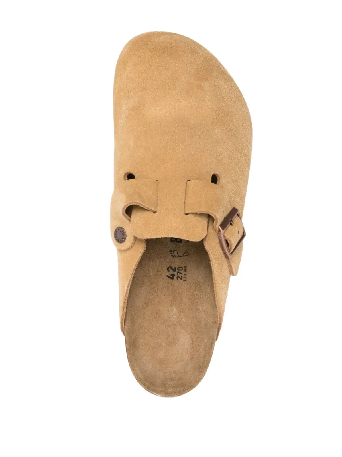 Birkenstock ボストン クロッグ（Latte Cream） - 画像4