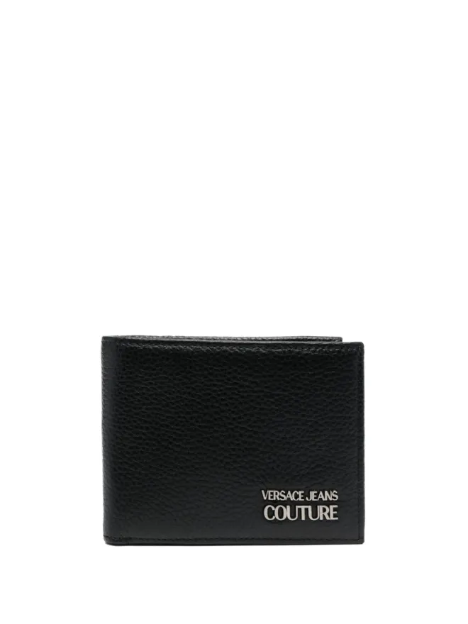 Versace Jeans Couture Versace Jeans Couture ロゴプレート付きレザーウォレットの商品画像