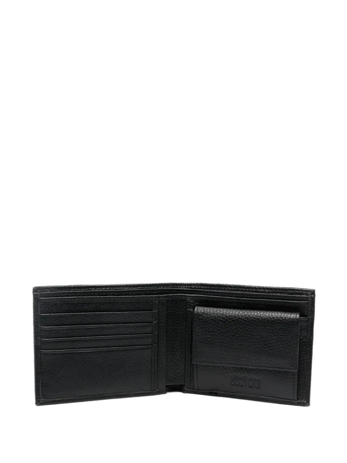 Versace Jeans Couture ロゴプレート付きレザーウォレット - 画像3