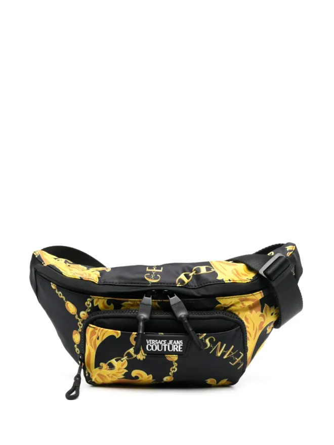 Versace Jeans Couture Versace Jeans Couture チェーン・クチュールプリント ベルトバッグの商品画像