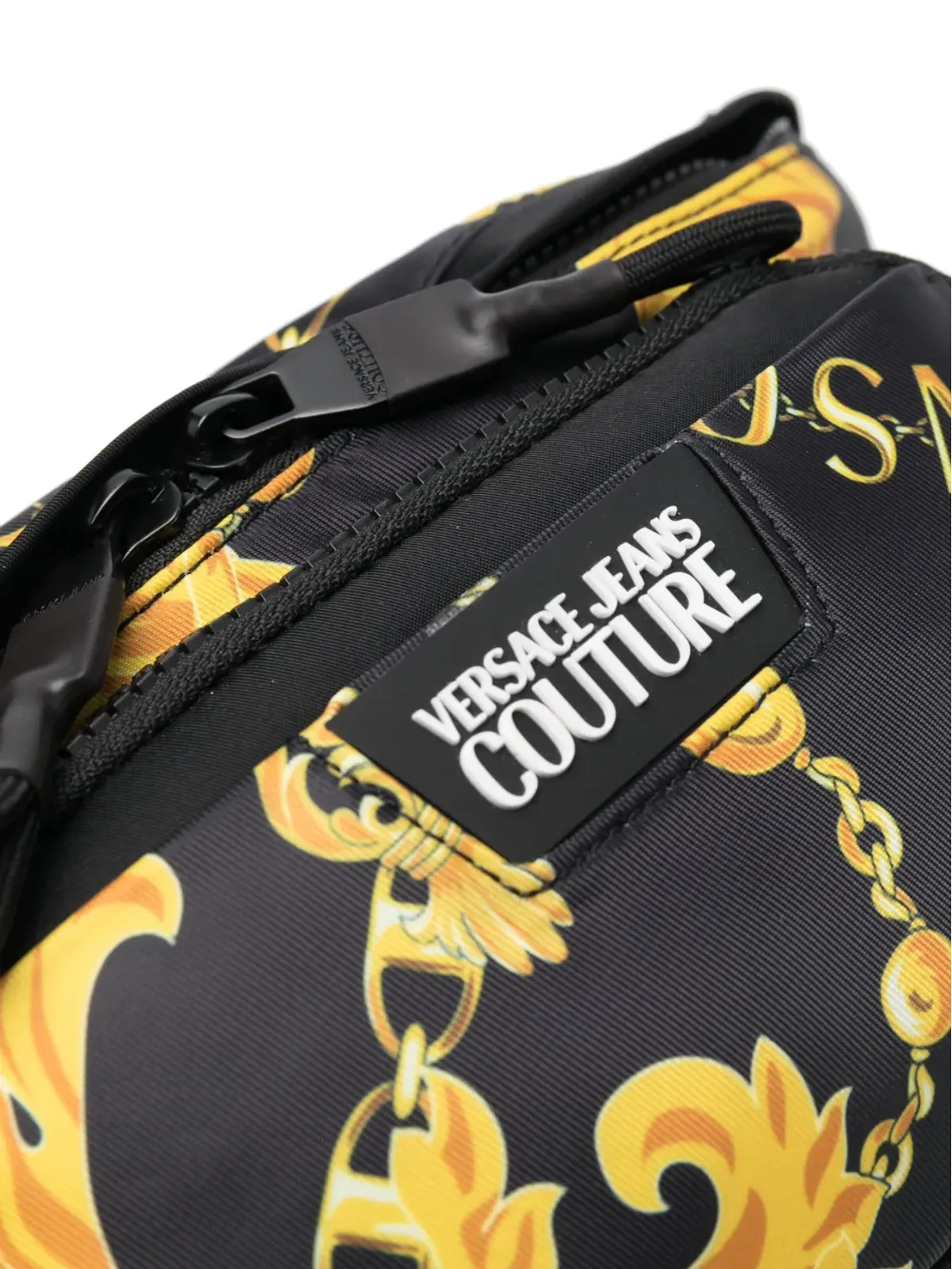 Versace Jeans Couture チェーン・クチュールプリント ベルトバッグ - 画像4