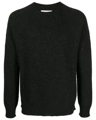 Jil Sander ファインニット ウールカシミヤ混紡 セーター グレー - サムネイル1