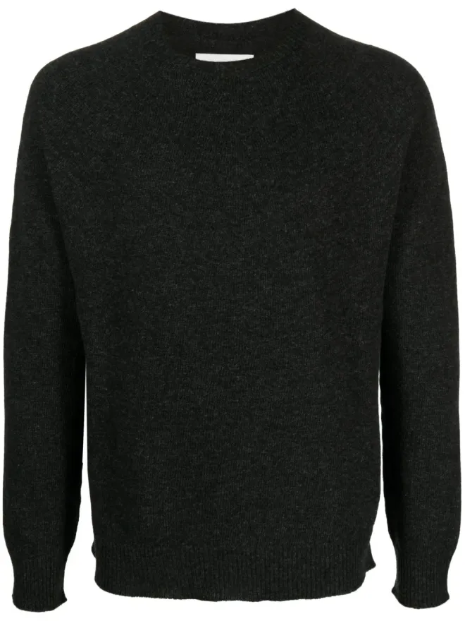 Jil Sander Jil Sander ファインニット ウールカシミヤ混紡 セーター グレーの商品画像