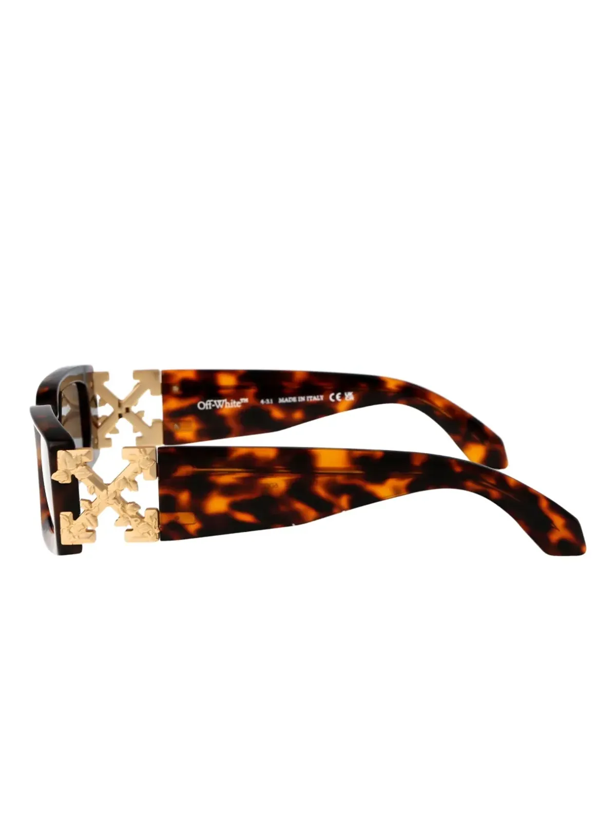 Off-White Eyewear Roma tortoiseshell風サングラス - 画像2