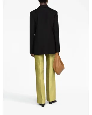 Jil Sander シングルブレスト コットン ブレザー ブラック - サムネイル4
