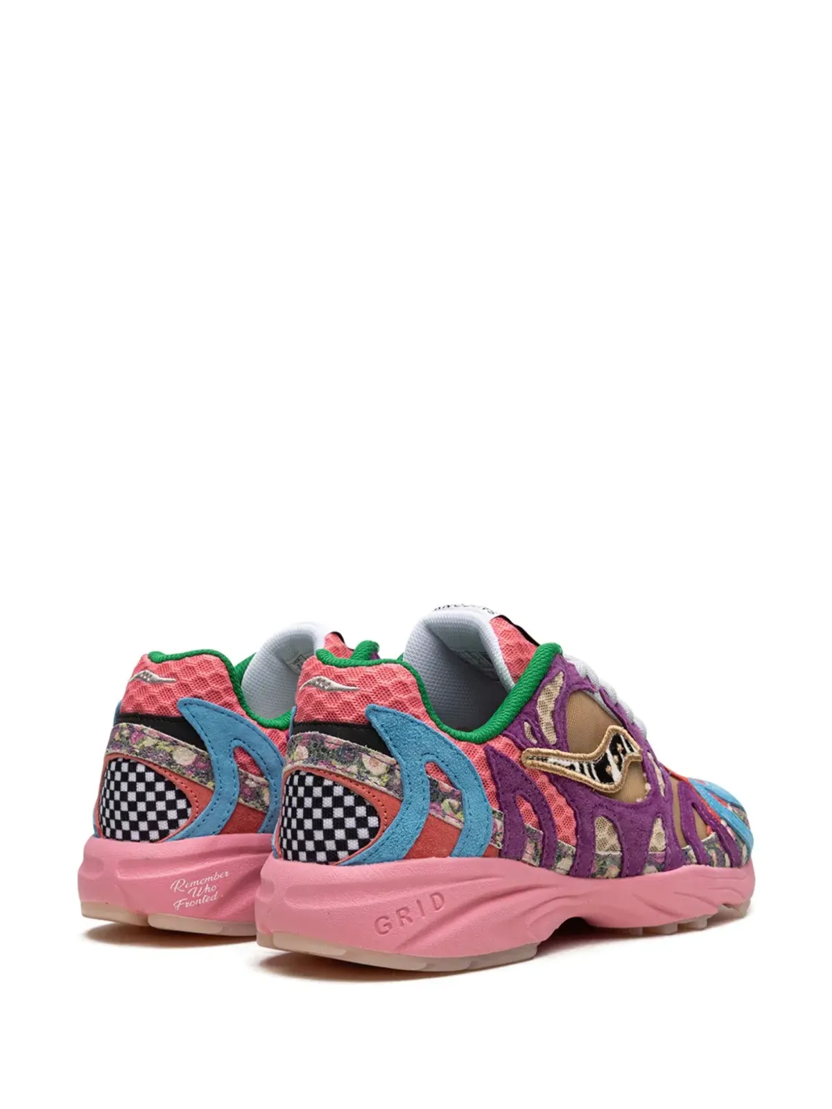 Saucony x Jae Tips Grid Azura 2000 "Remember Who Fronted" sneakers - Purple - 画像3