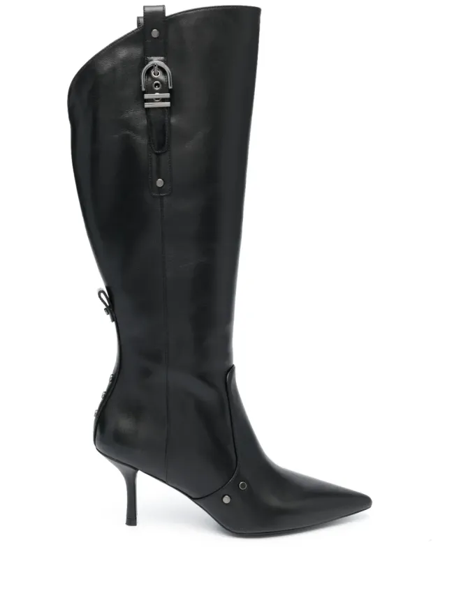 Stuart Weitzman Stuart Weitzman サイハイレザーブーツの商品画像