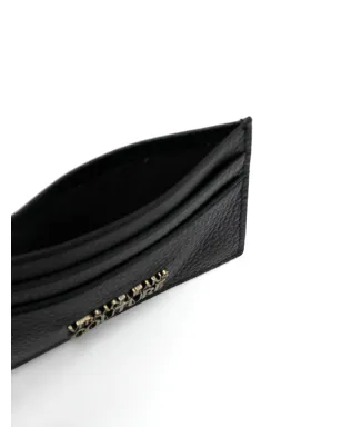 Versace Jeans Couture ロゴプレート付きレザーカードホルダー - サムネイル3