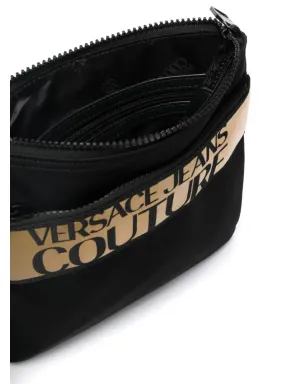 Versace Jeans Couture ロゴプリント ジップファスナー付きショルダーバッグ - サムネイル5