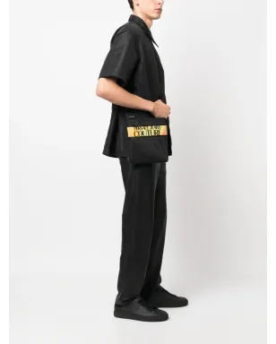 Versace Jeans Couture ロゴプリント ジップファスナー付きショルダーバッグ - サムネイル2