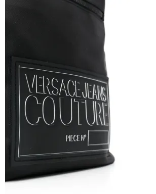 Versace Jeans Couture ロゴパッチ ジップファスナー付きショルダーバッグ - サムネイル4