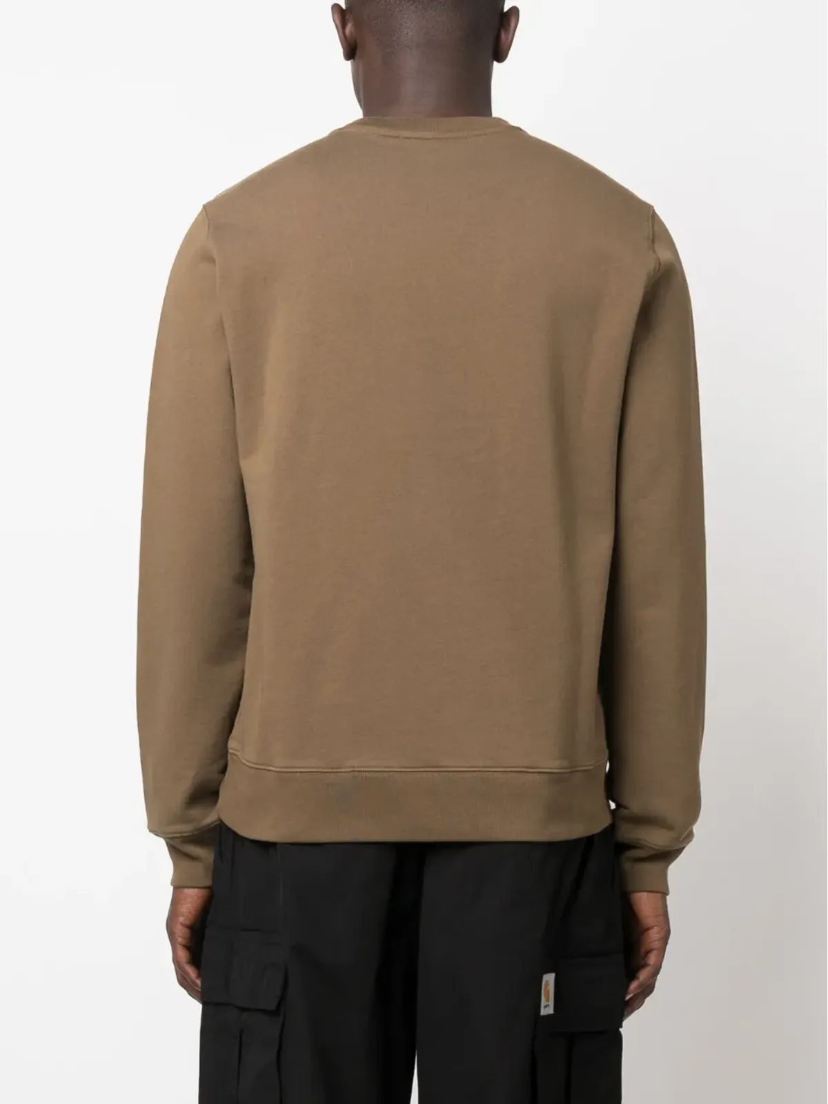 Maison Kitsuné ロゴプリント コットン スウェットシャツ - 画像4