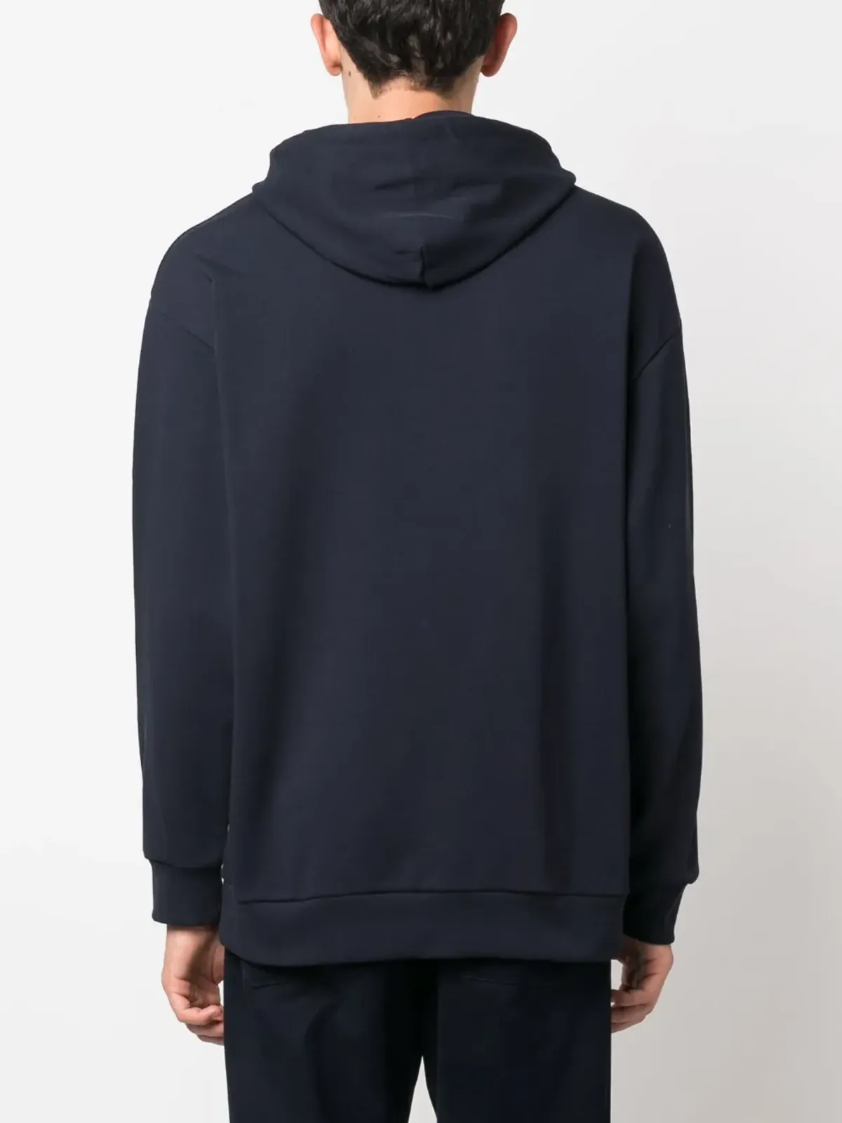 A.P.C. Milo ロゴプリント オーガニックコットン フーディー - ブルー - 画像4