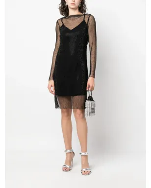 Max Mara メッシュレイヤードミニドレス - サムネイル2