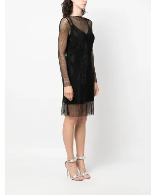 Max Mara メッシュレイヤードミニドレス - サムネイル3