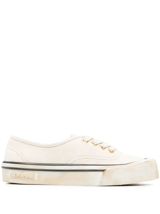 Bally Bally フェードドスエード ロー・トップ スニーカーの商品画像