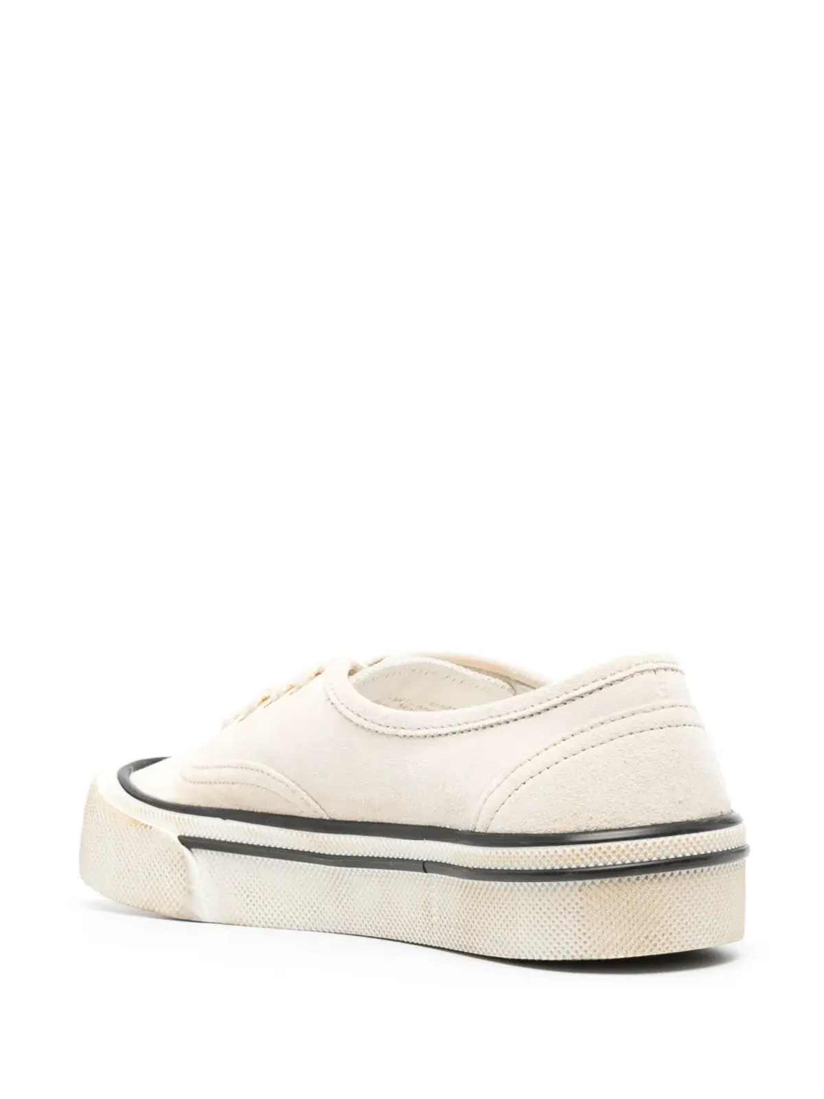Bally フェードドスエード ロー・トップ スニーカー - 画像3