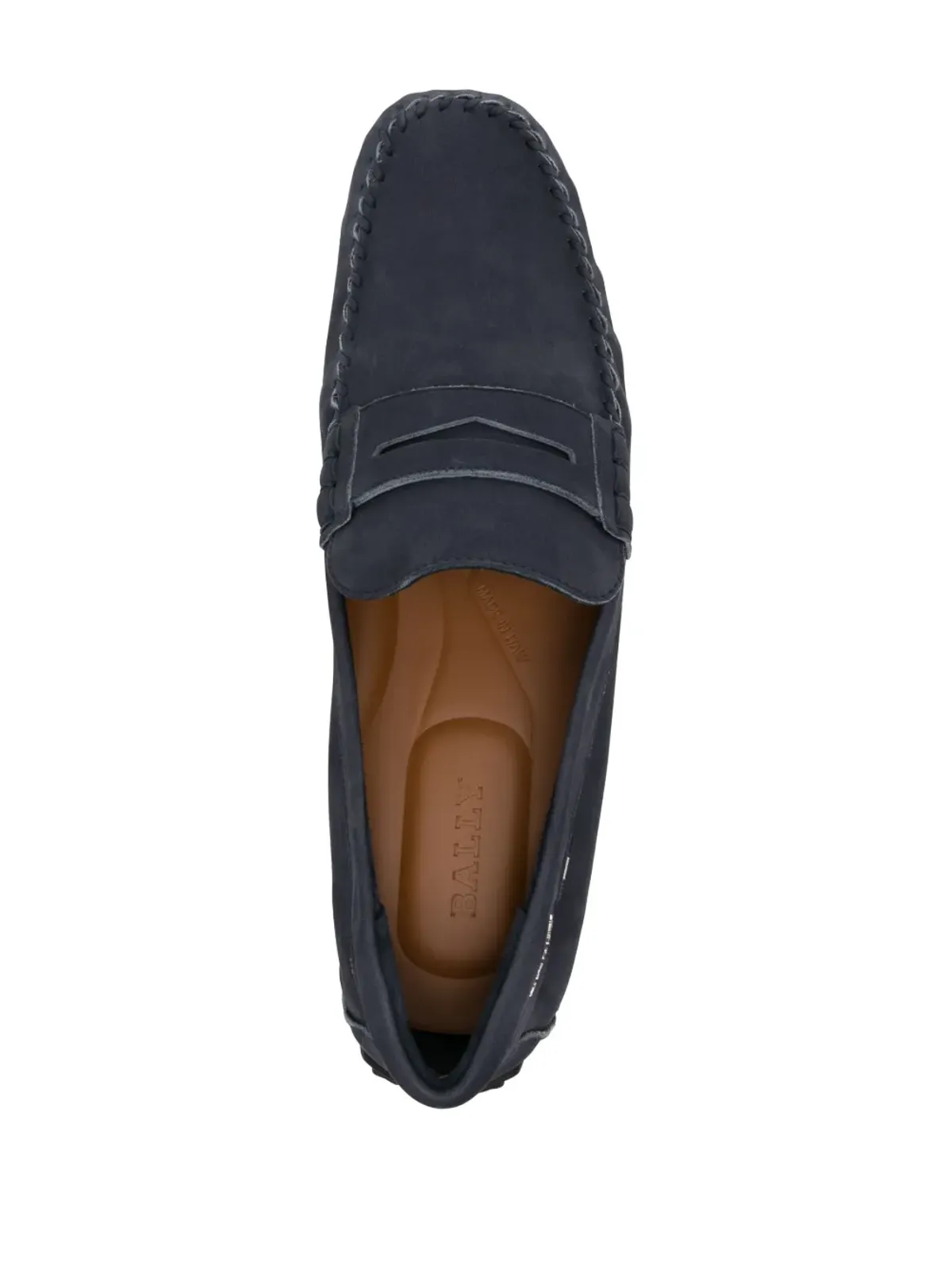 Bally Pier レザー ローファー ブルー - 画像4