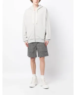 Jil Sander ロゴパッチ コットン カーディガン - サムネイル2