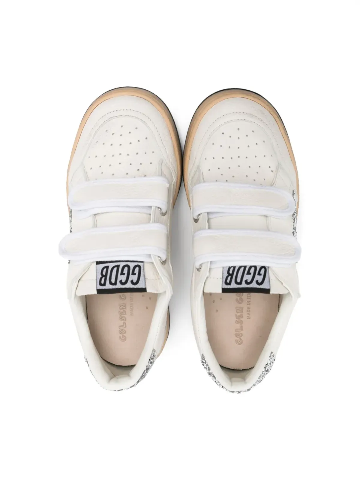 Golden Goose Kids Ball Star タッチストラップ スニーカー - 画像3
