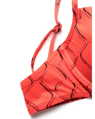Noire Swimwear 抽象柄ビキニセット - サムネイル3
