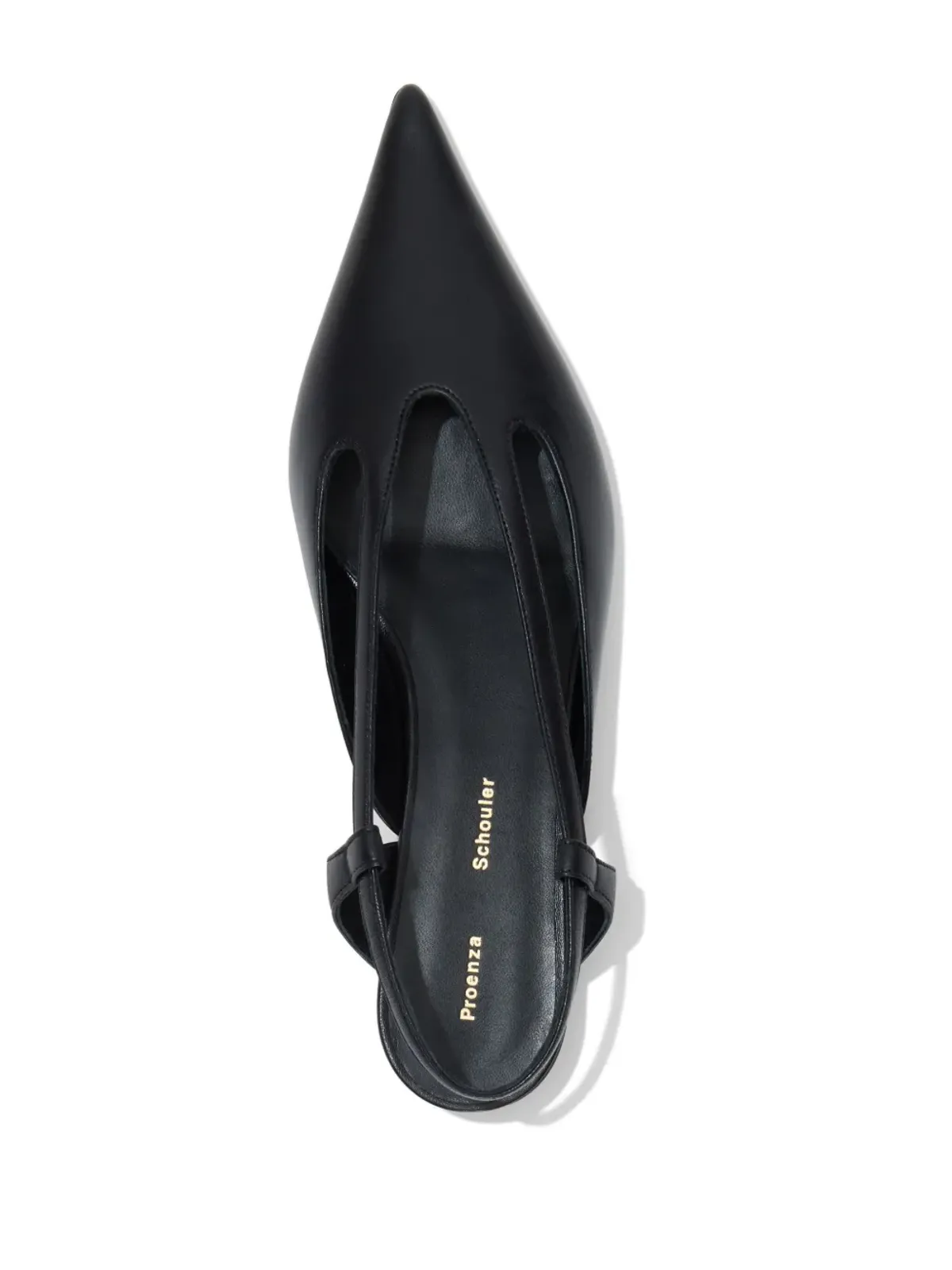 Proenza Schouler スリングバックレザーパンプス - ブラック - 画像4