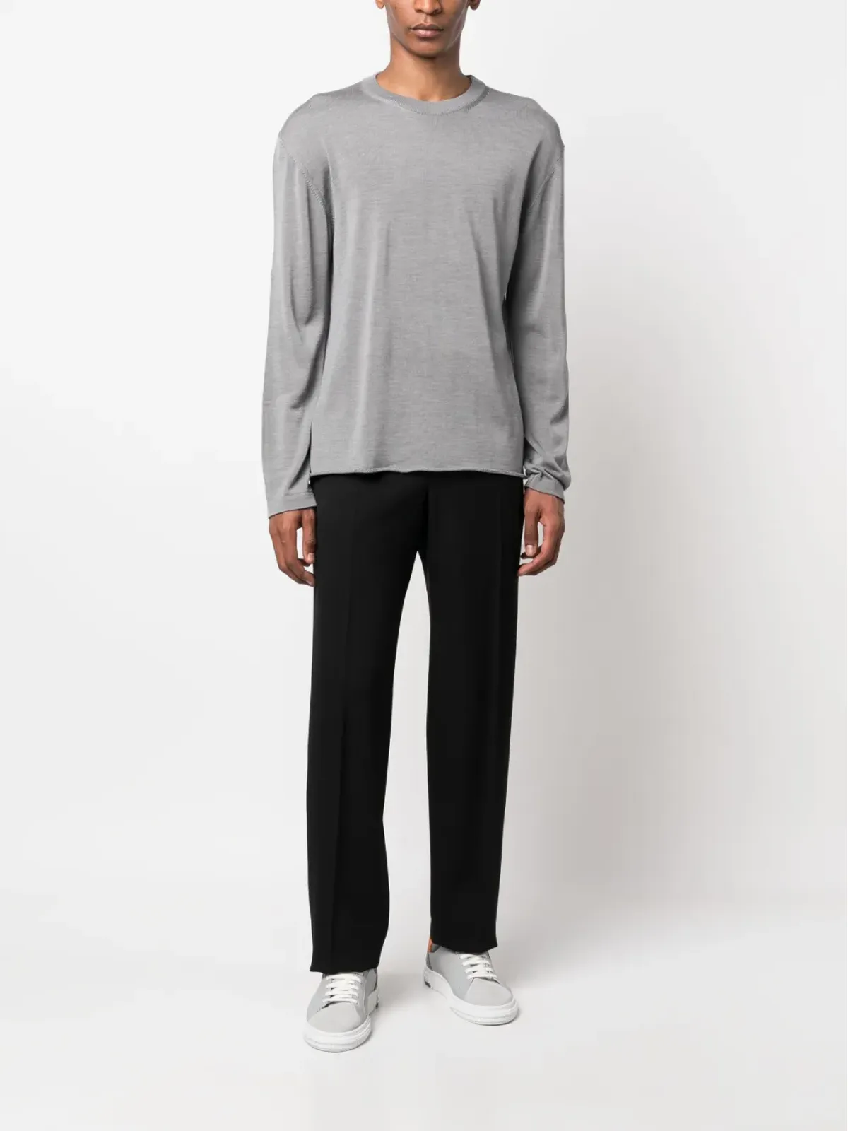 Officine Generale 長袖ニットセーター - 画像2