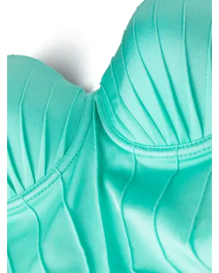 Noire Swimwear リブ編みバルコネット水着 - サムネイル3