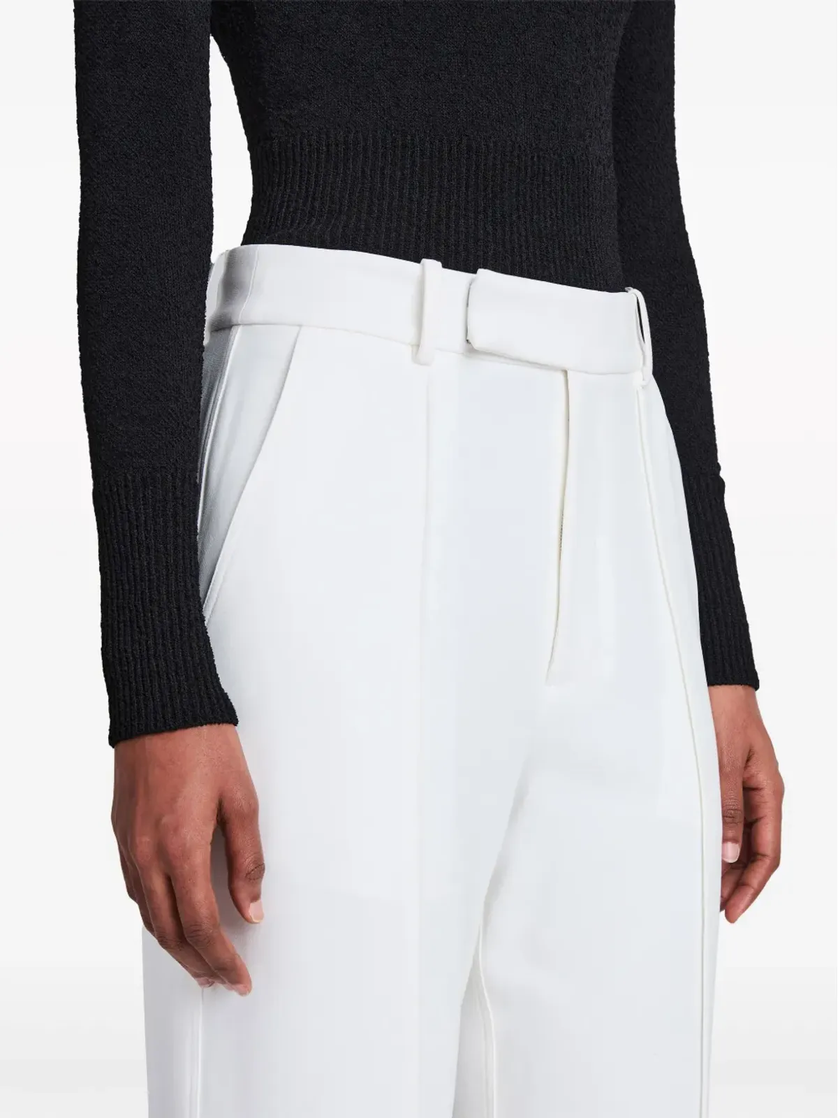 Proenza Schouler ハイライズ クレープパンツ - 画像5