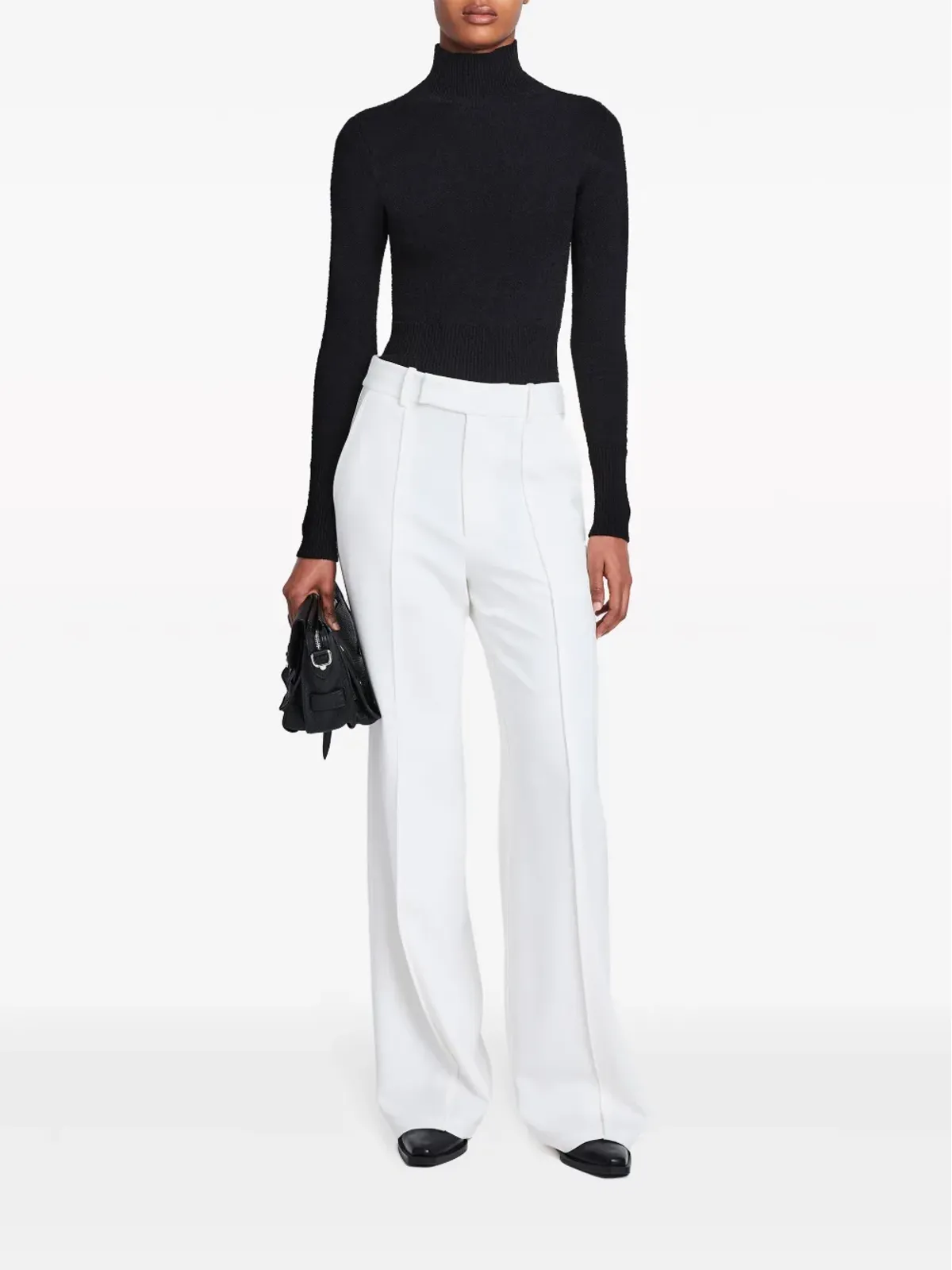 Proenza Schouler ハイライズ クレープパンツ - 画像2