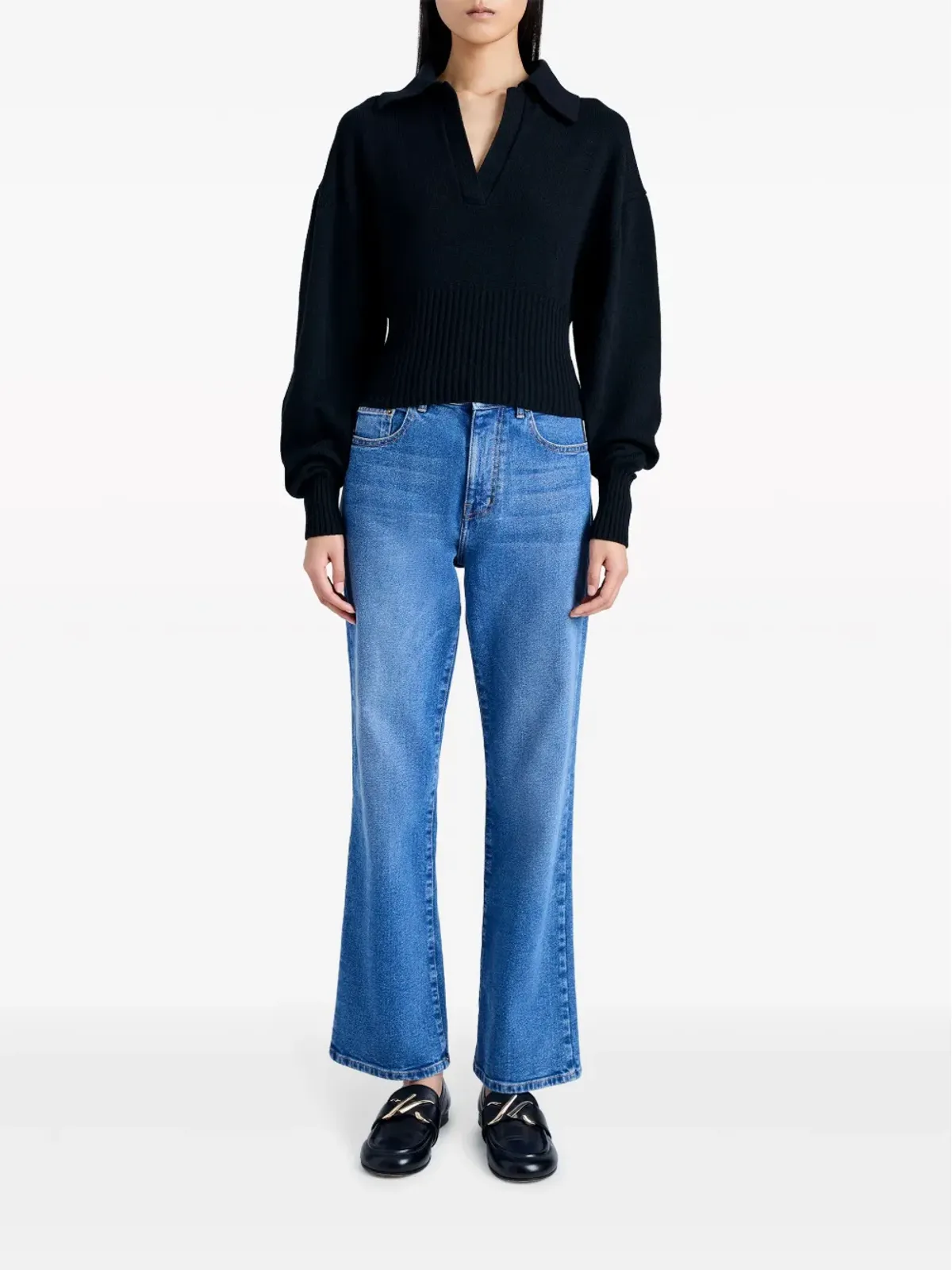 Proenza Schouler Vネック カシミヤ セーター - 画像2