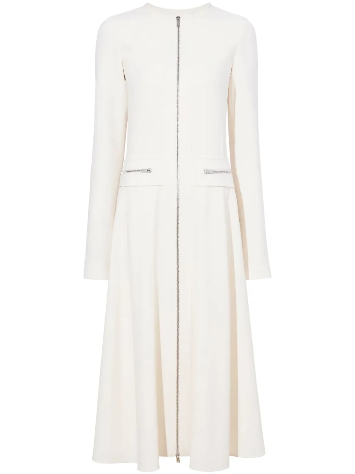 Proenza Schouler Joanne panelled crepe maxi dress - 画像1