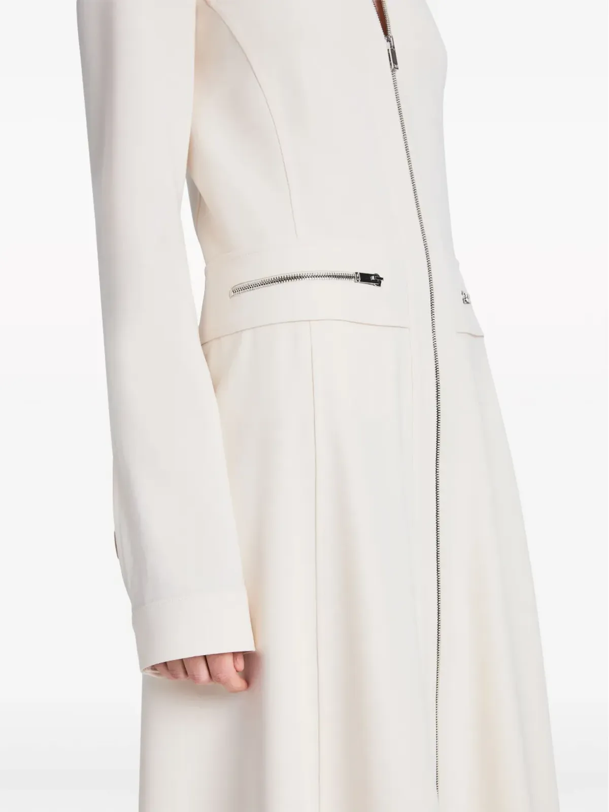 Proenza Schouler Joanne panelled crepe maxi dress - 画像5