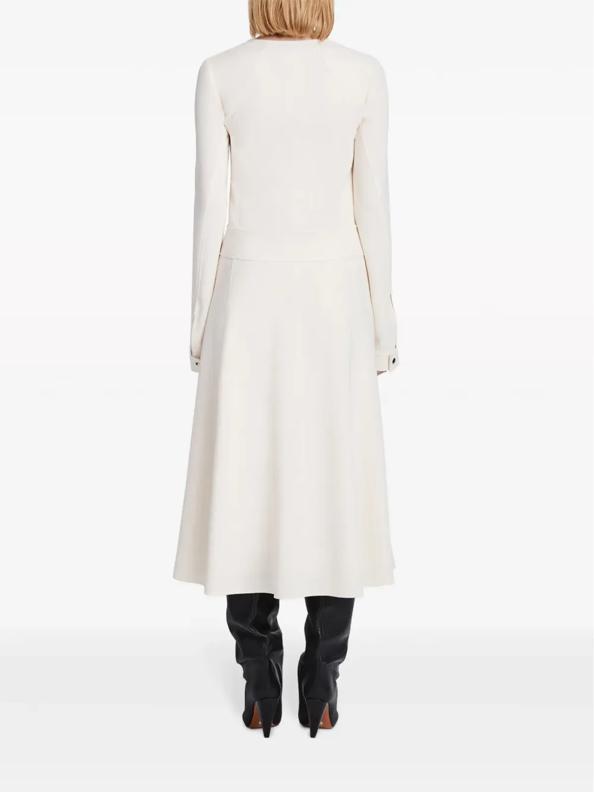 Proenza Schouler Joanne panelled crepe maxi dress - 画像4