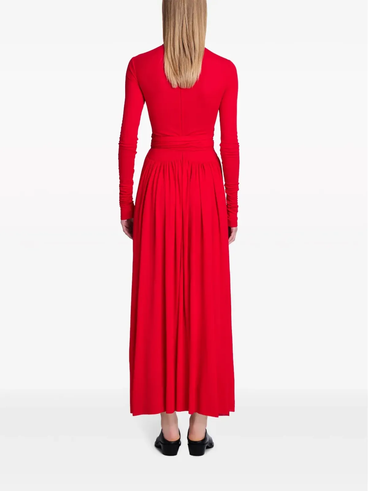 Proenza Schouler Meret タイディテール マキシドレス - 画像4