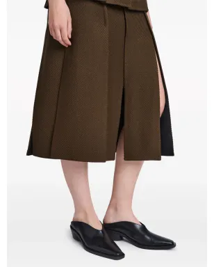 Proenza Schouler 高腰ツイルミディスカート - サムネイル5