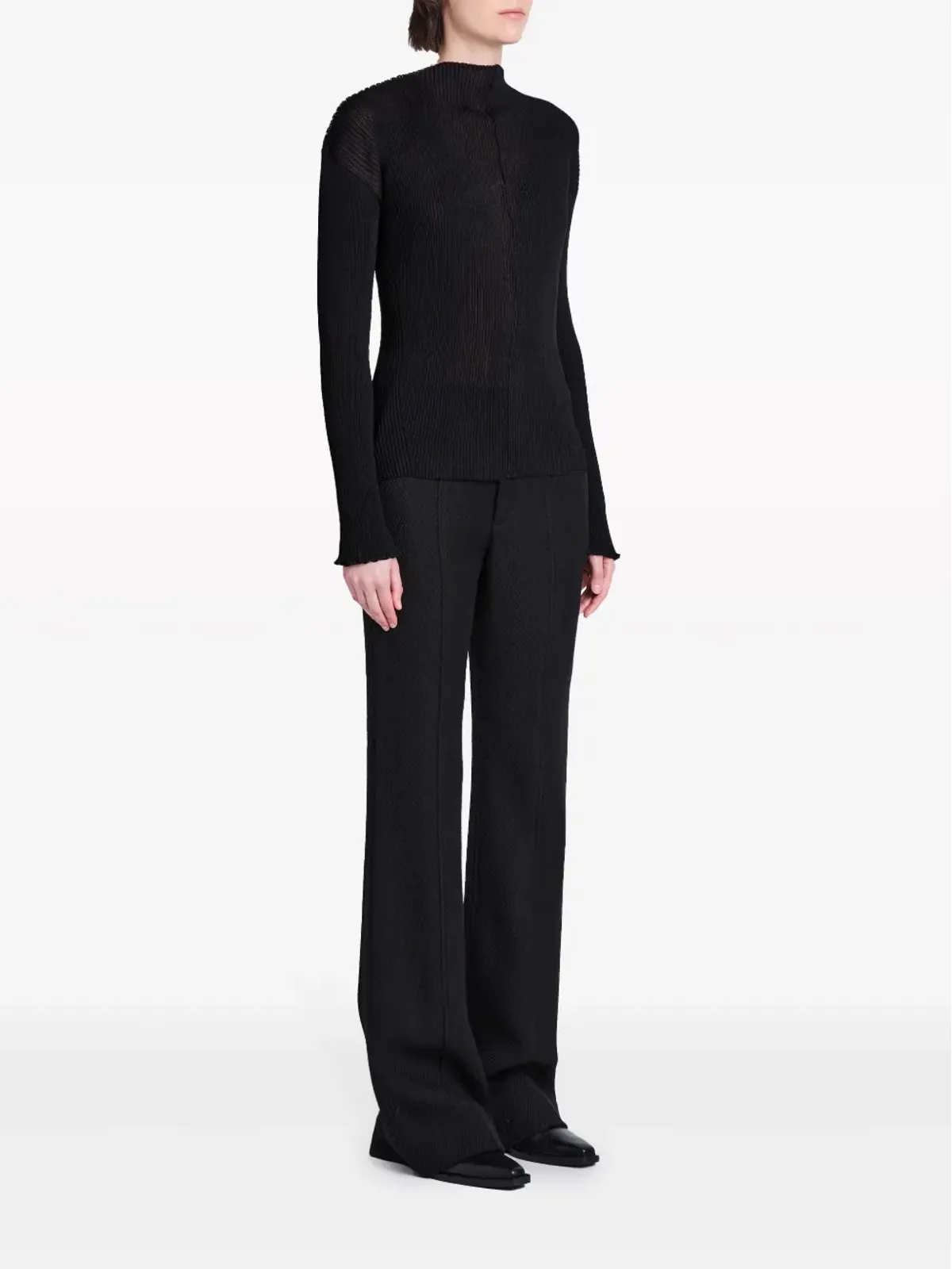 Proenza Schouler Camilleリブ編みトップ - 画像3