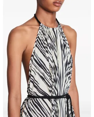 Proenza Schouler フリーダ ホルターネック ミディドレス - サムネイル5