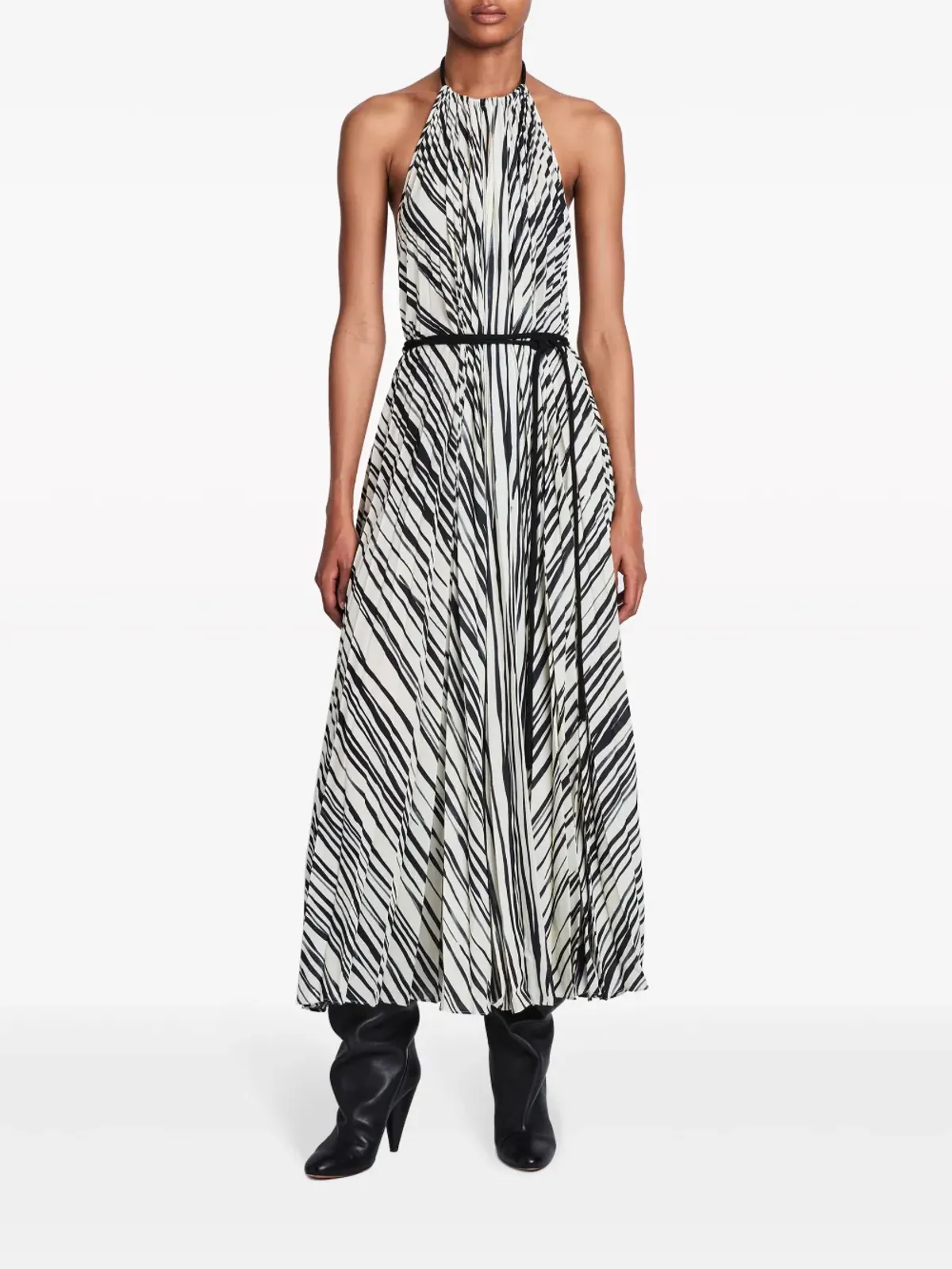 Proenza Schouler フリーダ ホルターネック ミディドレス - 画像2