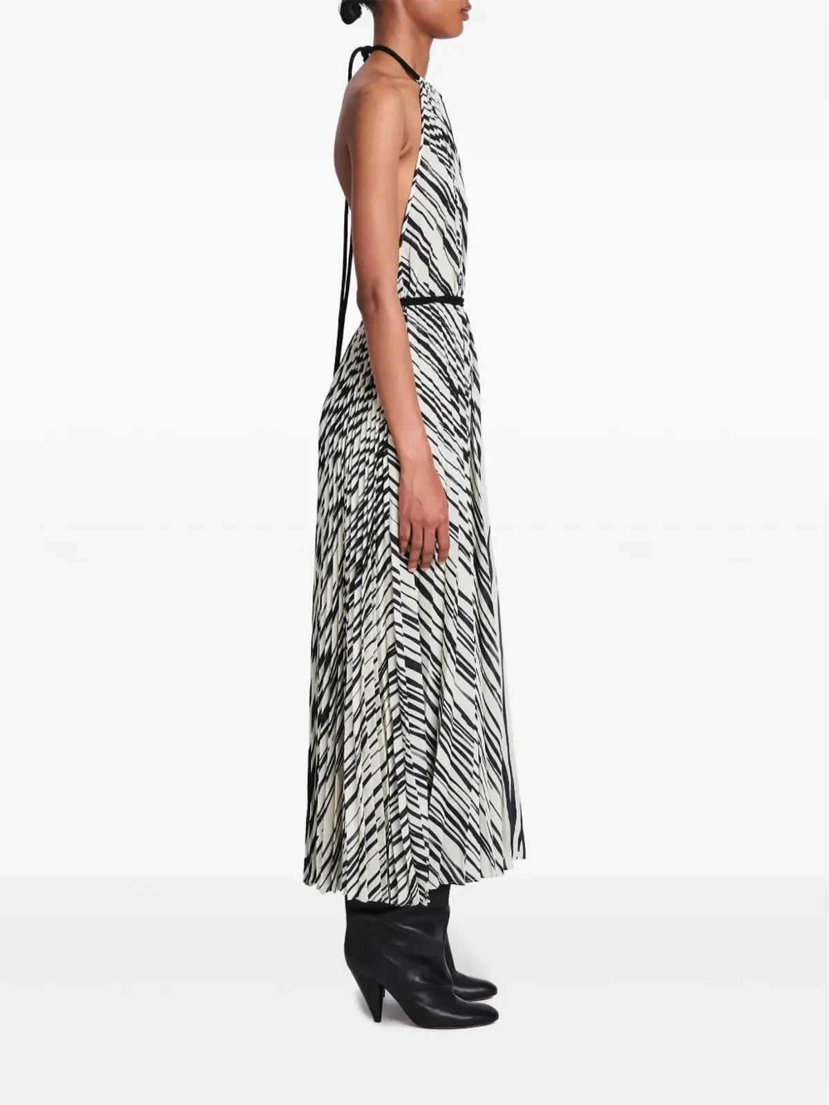 Proenza Schouler フリーダ ホルターネック ミディドレス - 画像3
