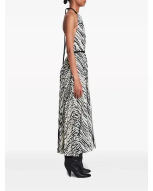 Proenza Schouler フリーダ ホルターネック ミディドレス - サムネイル3