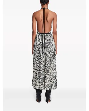 Proenza Schouler フリーダ ホルターネック ミディドレス - サムネイル4