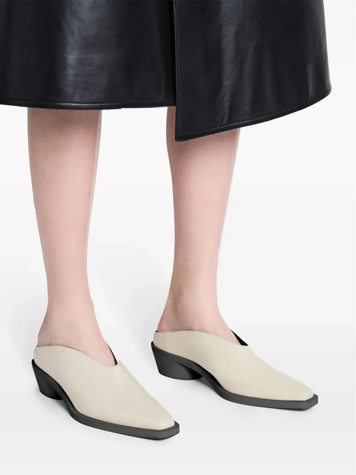 Proenza Schouler ブロンコ レザー ミュール - 画像5