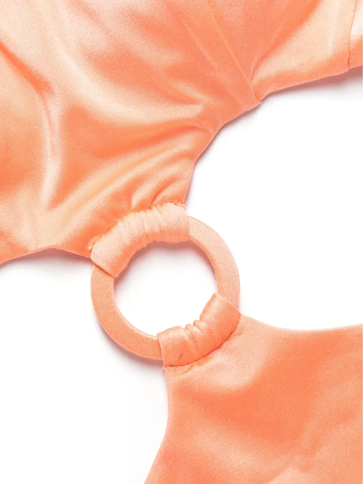 Noire Swimwear カットアウトディテールのワンピース水着 - オレンジ - 画像3