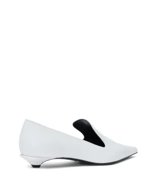 Proenza Schouler パンプス（20mm ポイントトゥー／レザー、ホワイト） - サムネイル3
