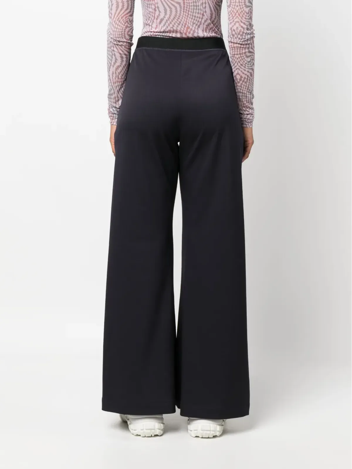 MM6 Maison Margiela シームディテール ワイドレッグパンツ - 画像4