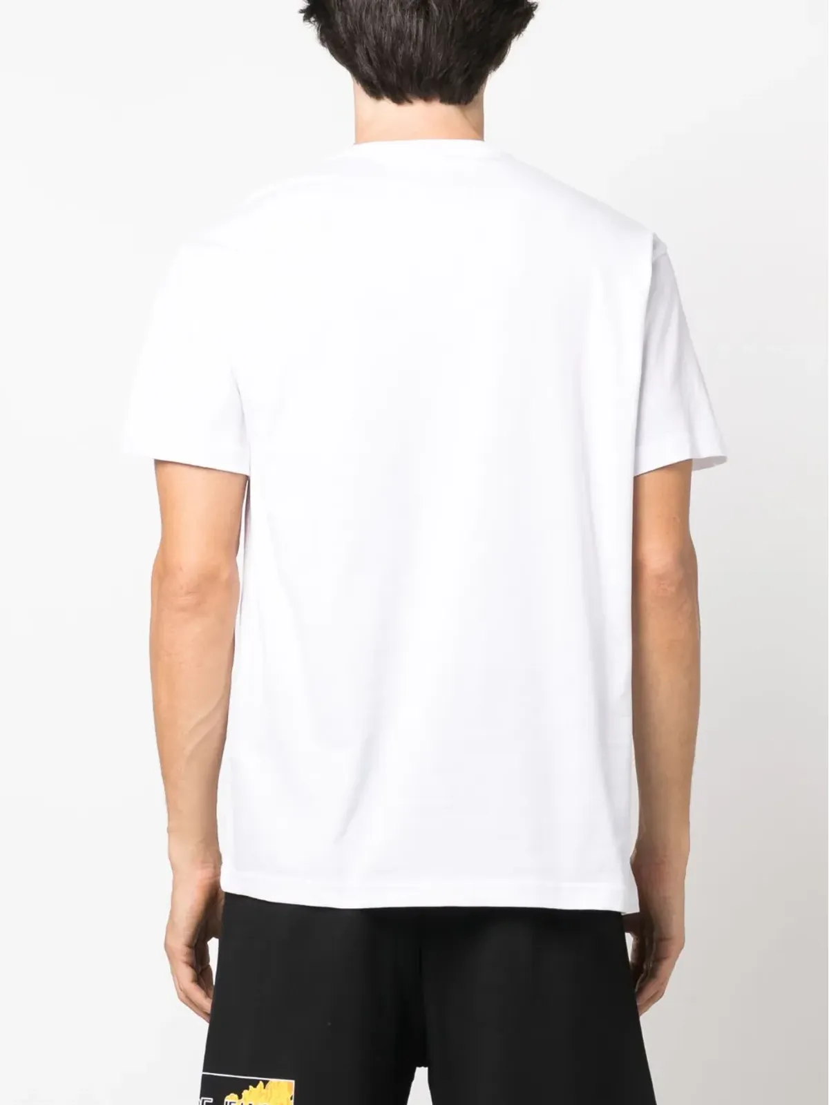 Versace Jeans Couture ロゴ箔プリント コットン Tシャツ - 画像4