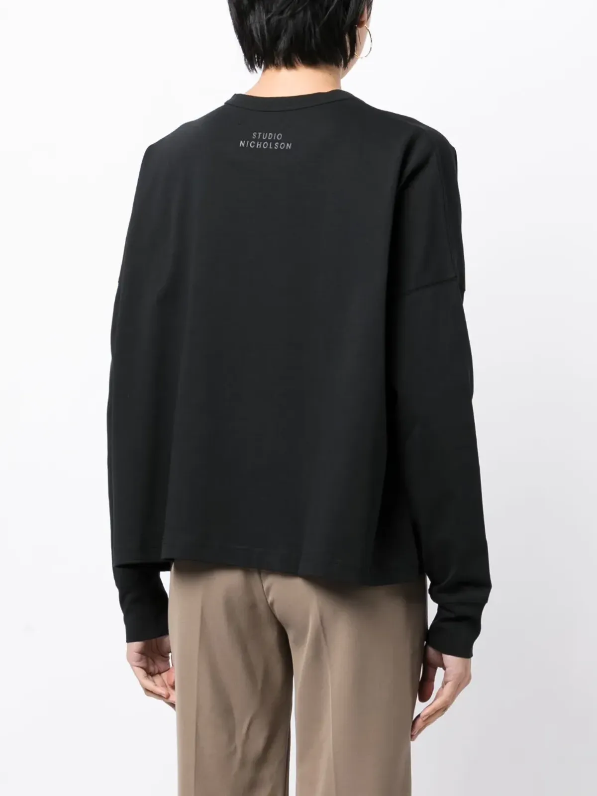 Studio Nicholson クルーネック長袖スウェット - 画像4