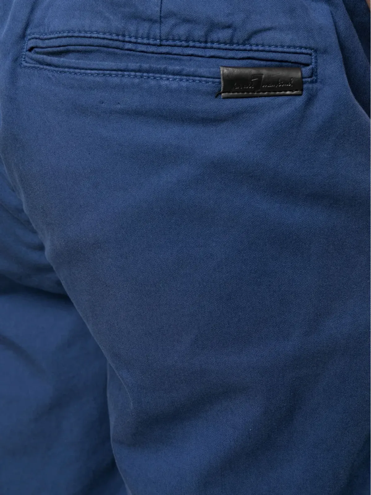 7 For All Mankind ロゴパッチ ベルミューダショーツ - 画像5