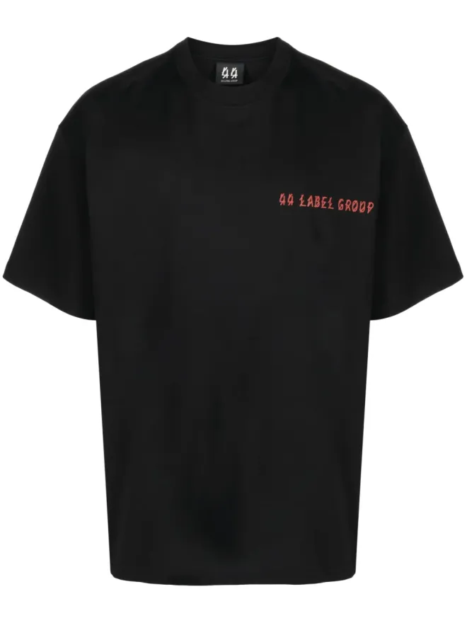 44 Label Group 44 LABEL GROUP グラフィックプリント コットン Tシャツの商品画像